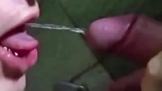 Shemale nearby Cum and piss cocktail.