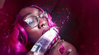 Miss Jadence Be crazy N Swell up  Tranny Daddy Dick Experience